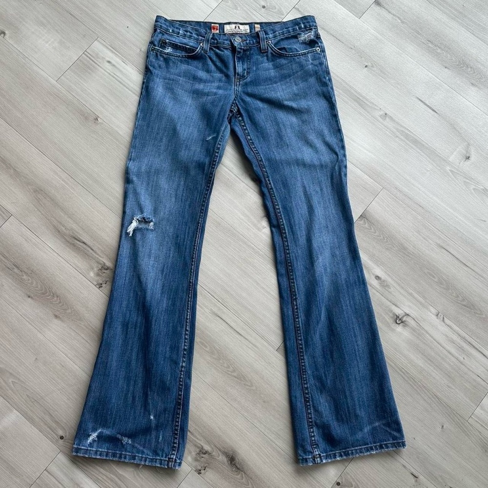 juicy couture y2k low rise flare jeans